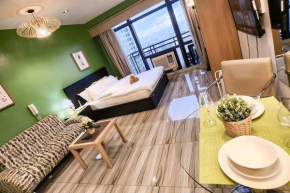 Green Flat Studio in Gramercy Makati with Netflix